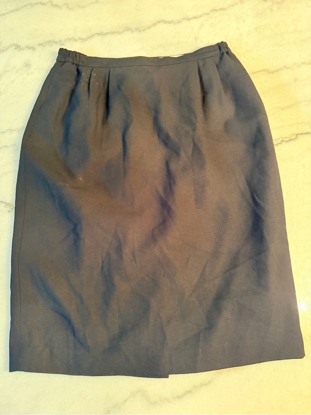 Tailored Black Pencil Skirt - Professional Women's Workwear